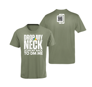 Drop My Neck QR Code T-Shirt