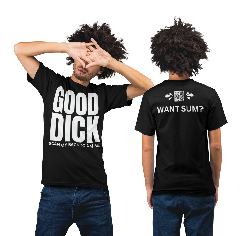 Good Dick QR Code T-Shirt