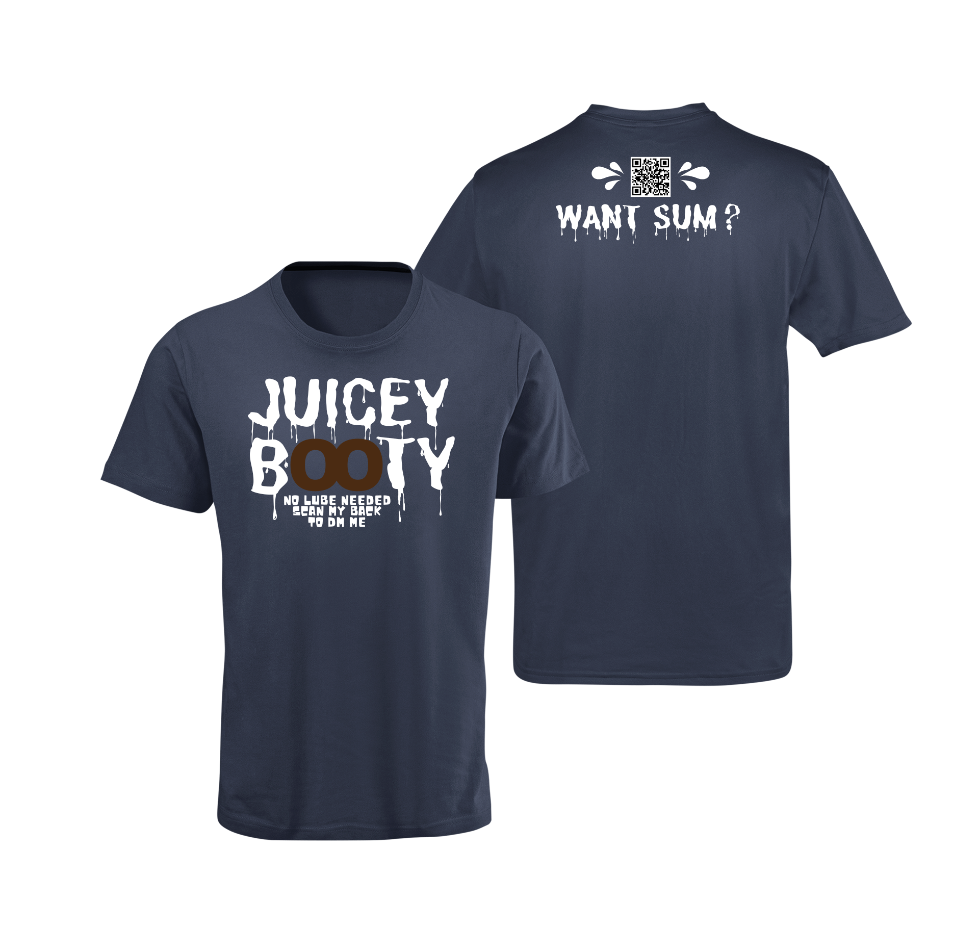 Juicey Booty QR Code T-Shirt