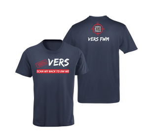 100% VERS QR Code T-Shirt