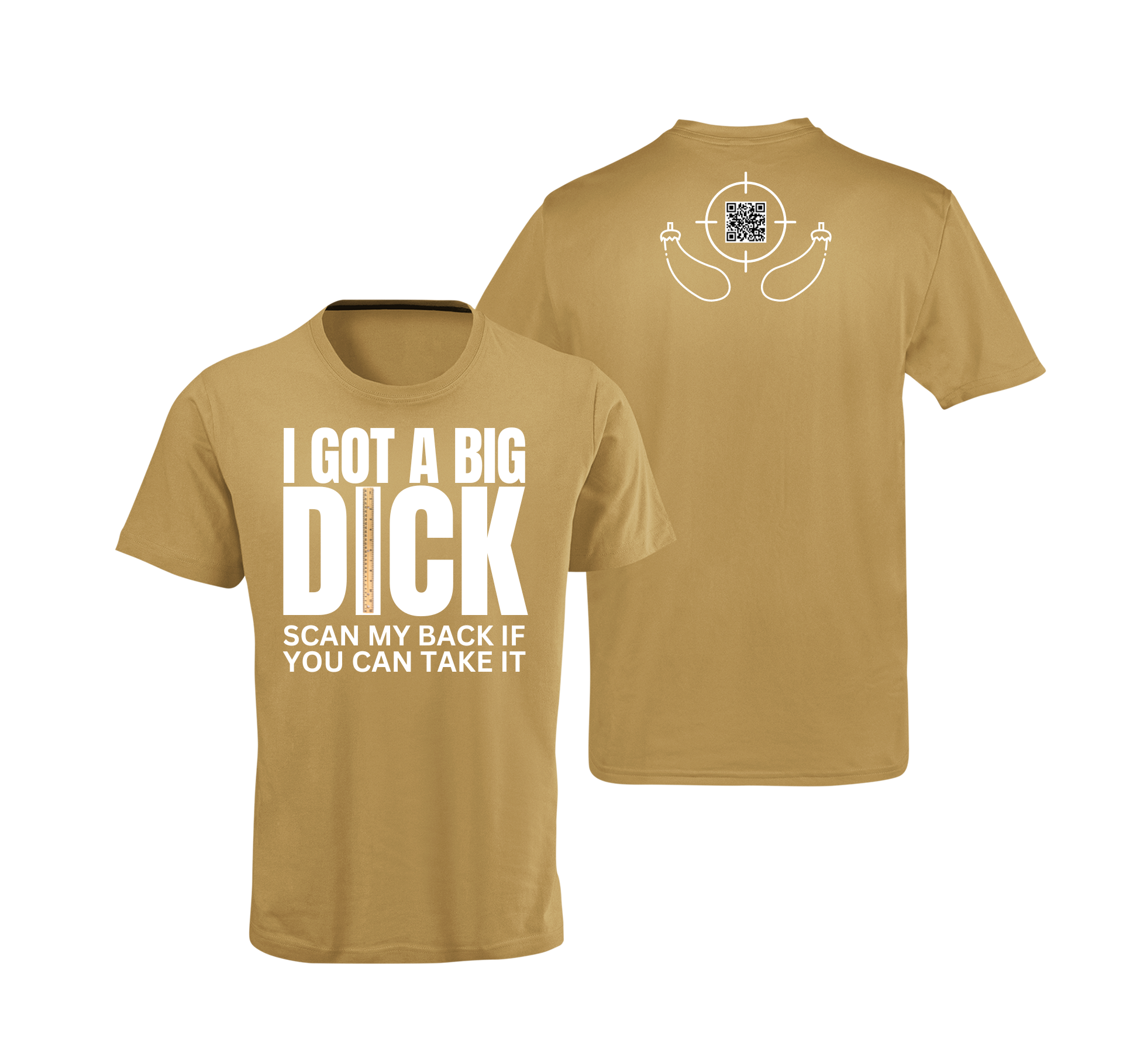 I Got A Big Dick QR Code T-Shirt