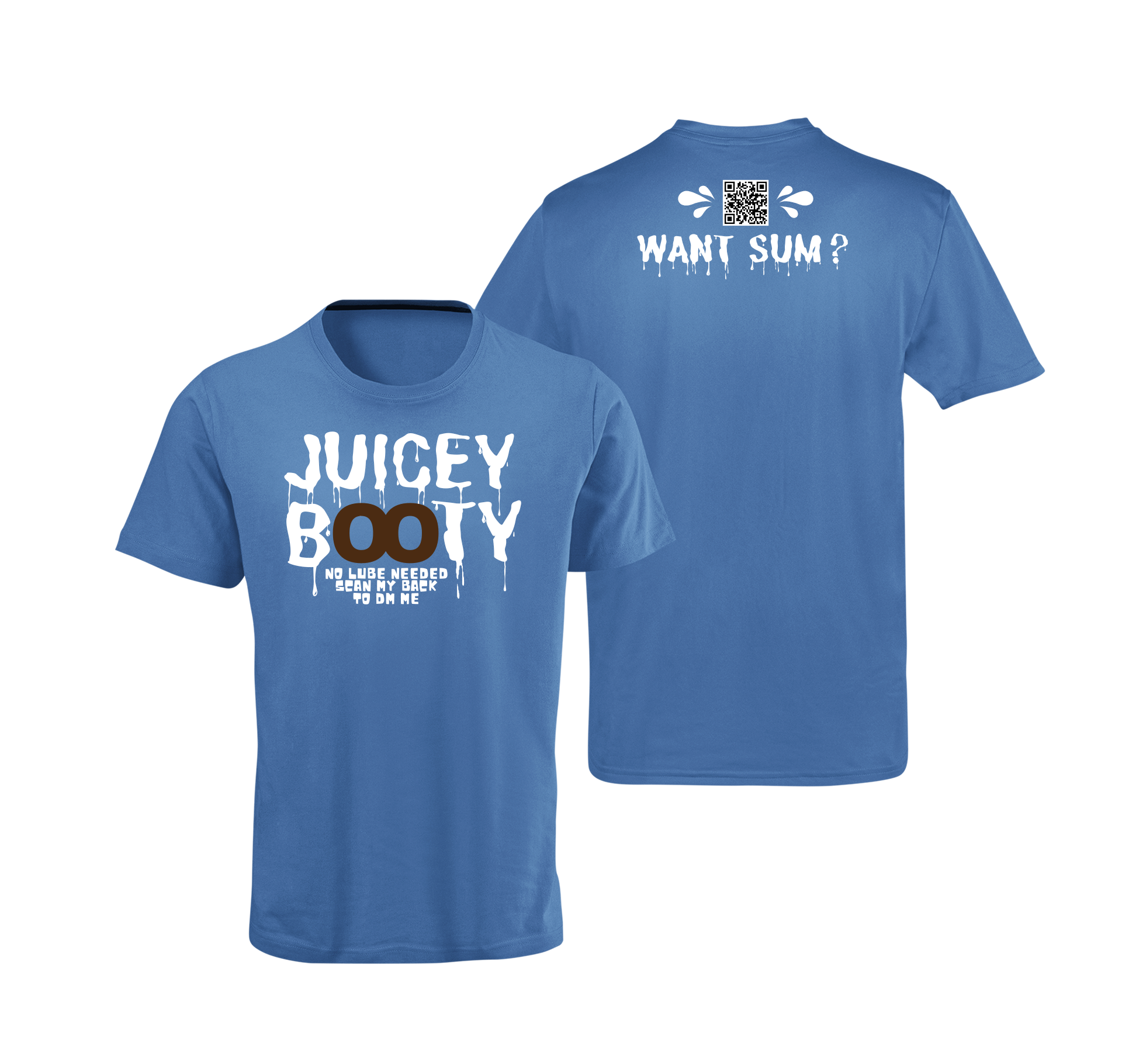 Juicey Booty QR Code T-Shirt