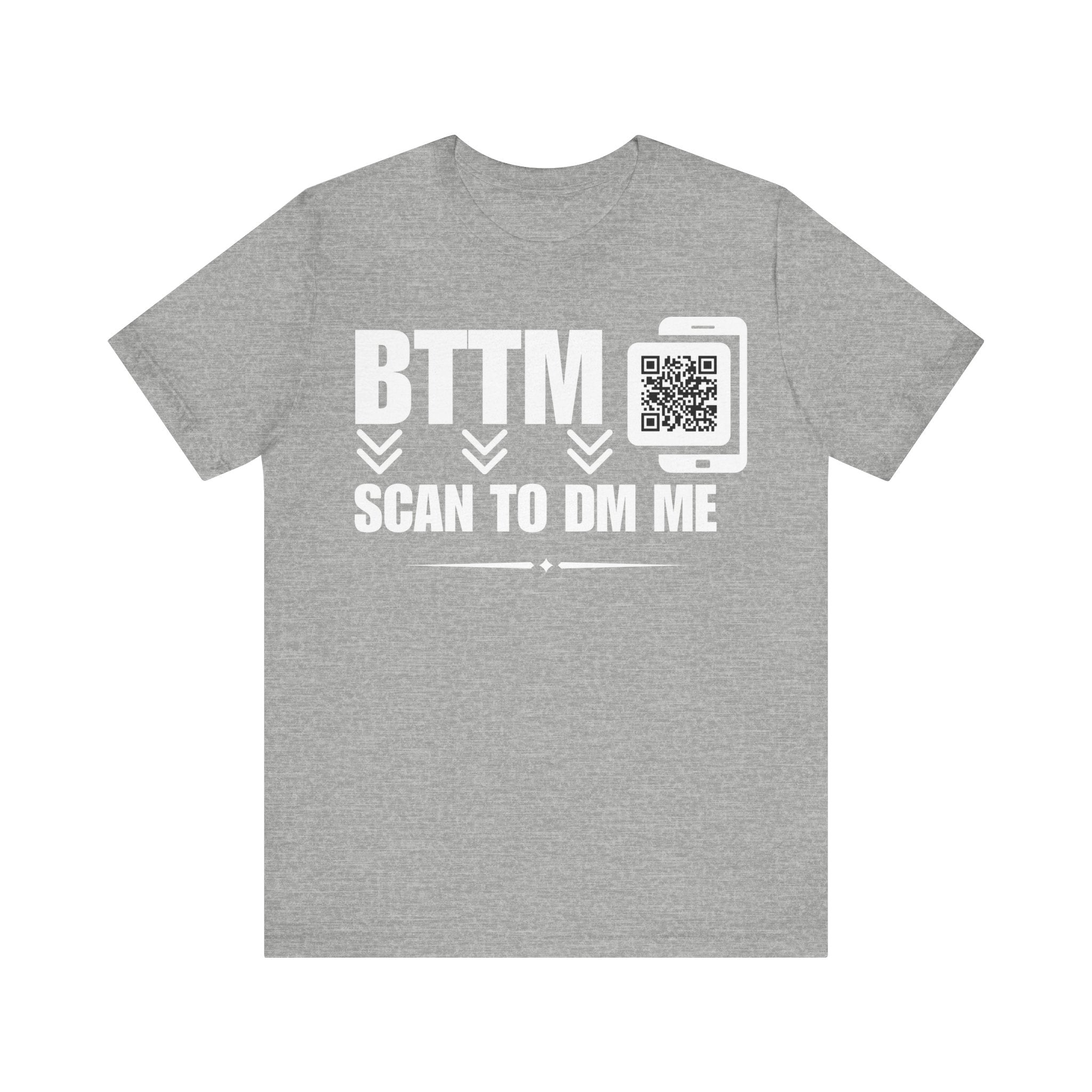 BTTM QR Contact T-shirt (Single Side Design)