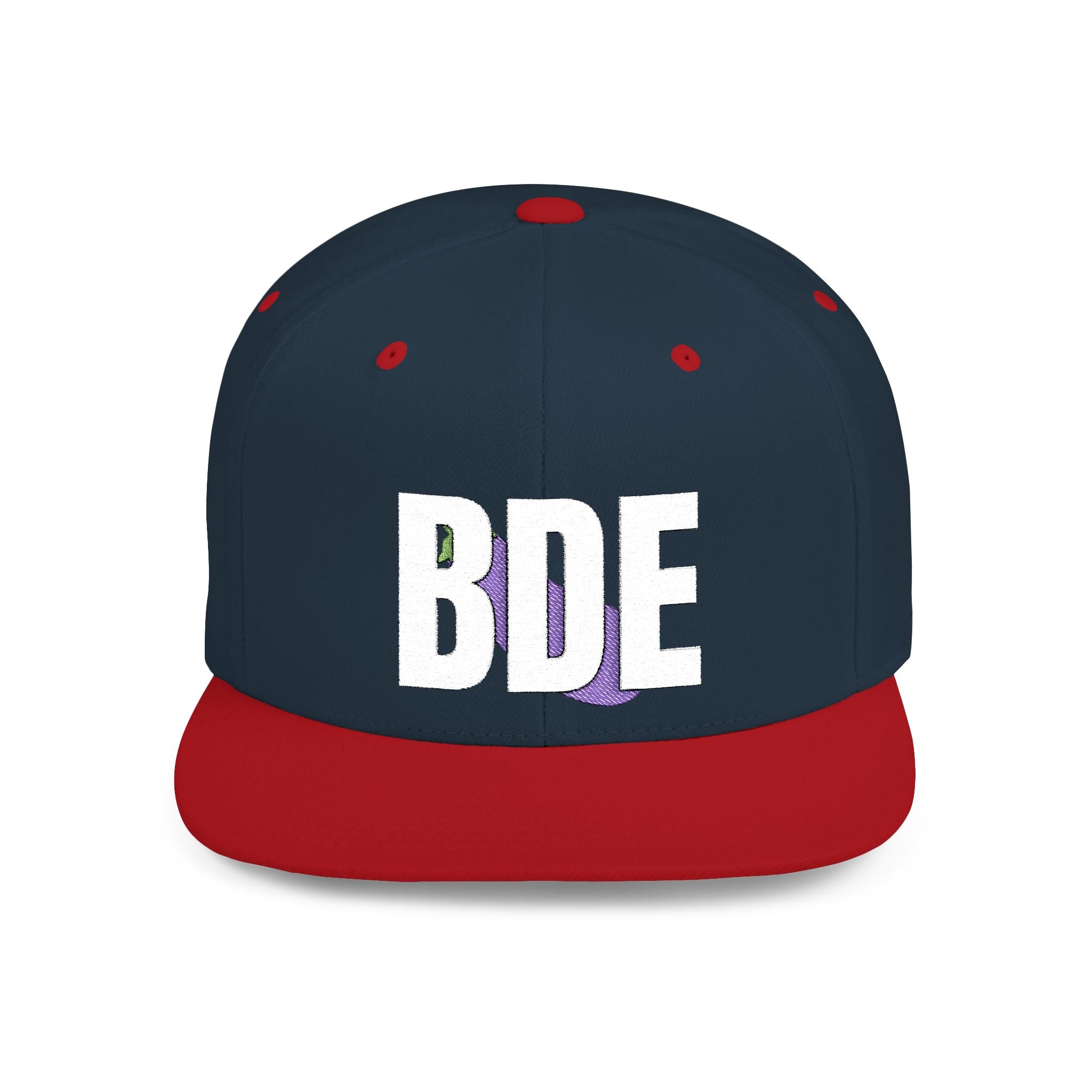 BDE Eggplant Snapback Cap