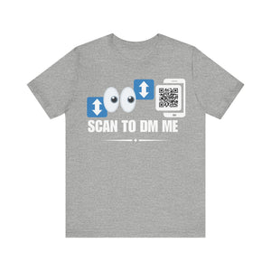VERS For VERS Emoji QR Contact T-shirt (Single Side Design)