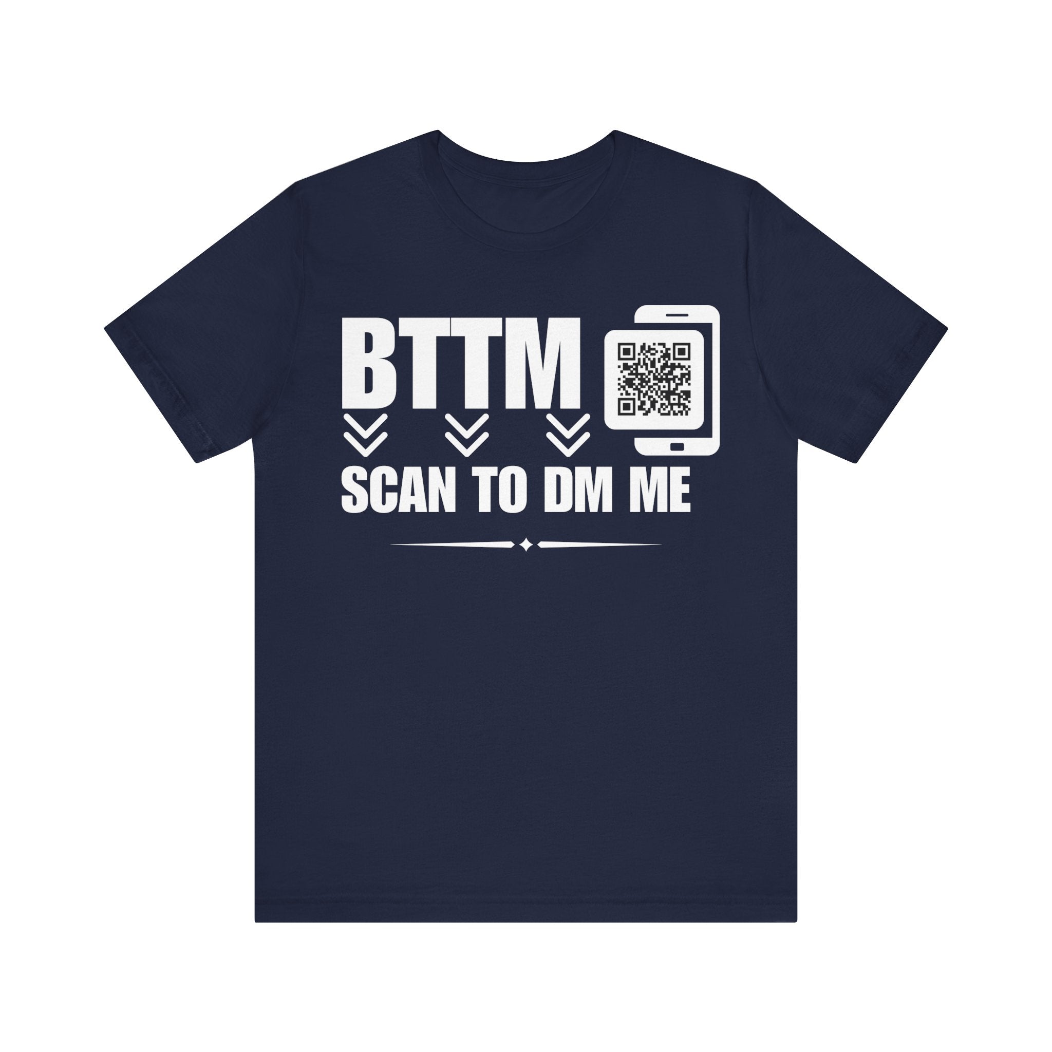 BTTM QR Contact T-shirt (Single Side Design)