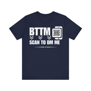 BTTM QR Contact T-shirt (Single Side Design)