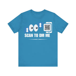 VERS For VERS Emoji QR Contact T-shirt (Single Side Design)