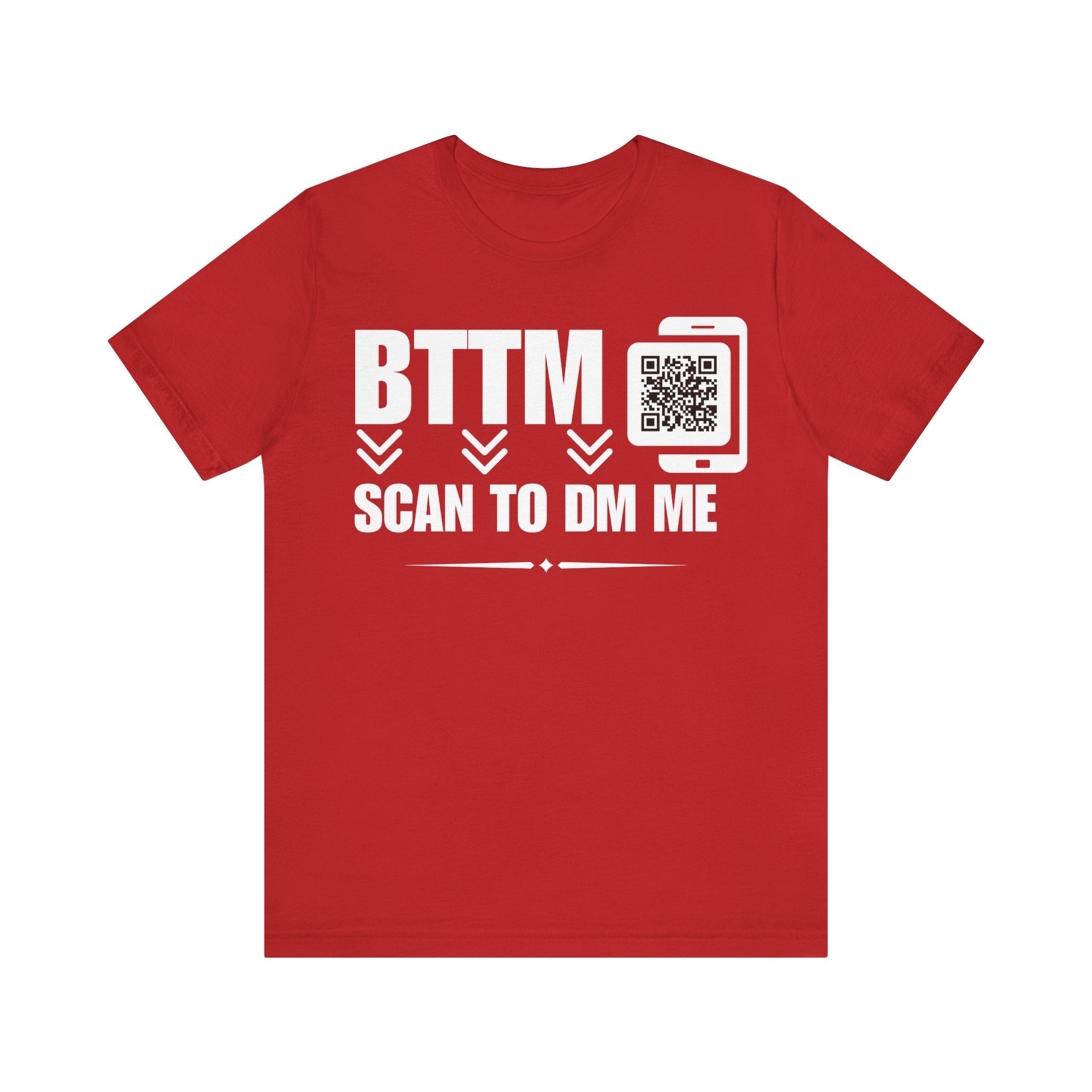 BTTM QR Contact T-shirt (Single Side Design)