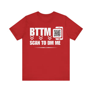 BTTM QR Contact T-shirt (Single Side Design)