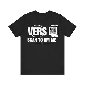 VERS QR Contact T-shirt (Single Side Design)