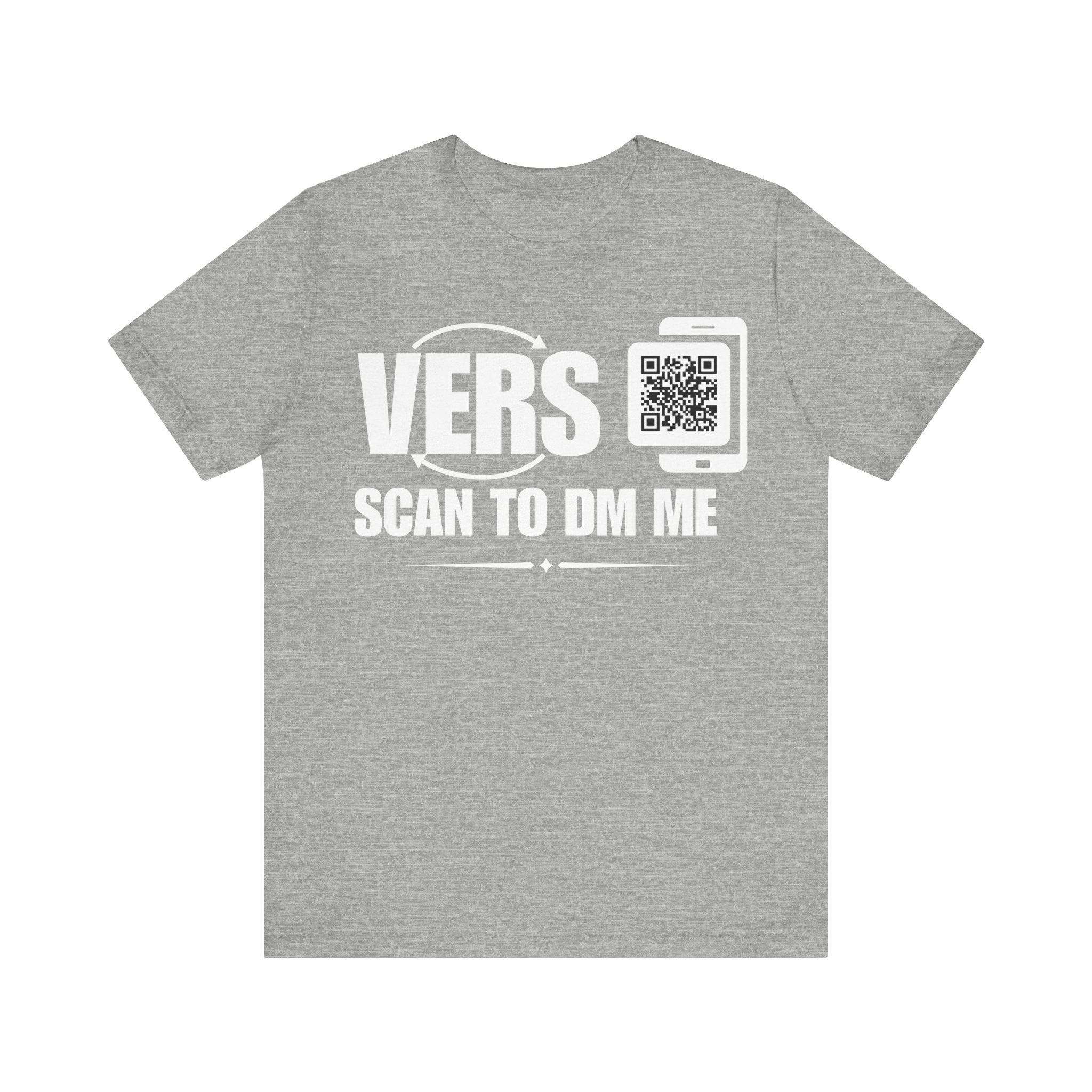 VERS QR Contact T-shirt (Single Side Design)
