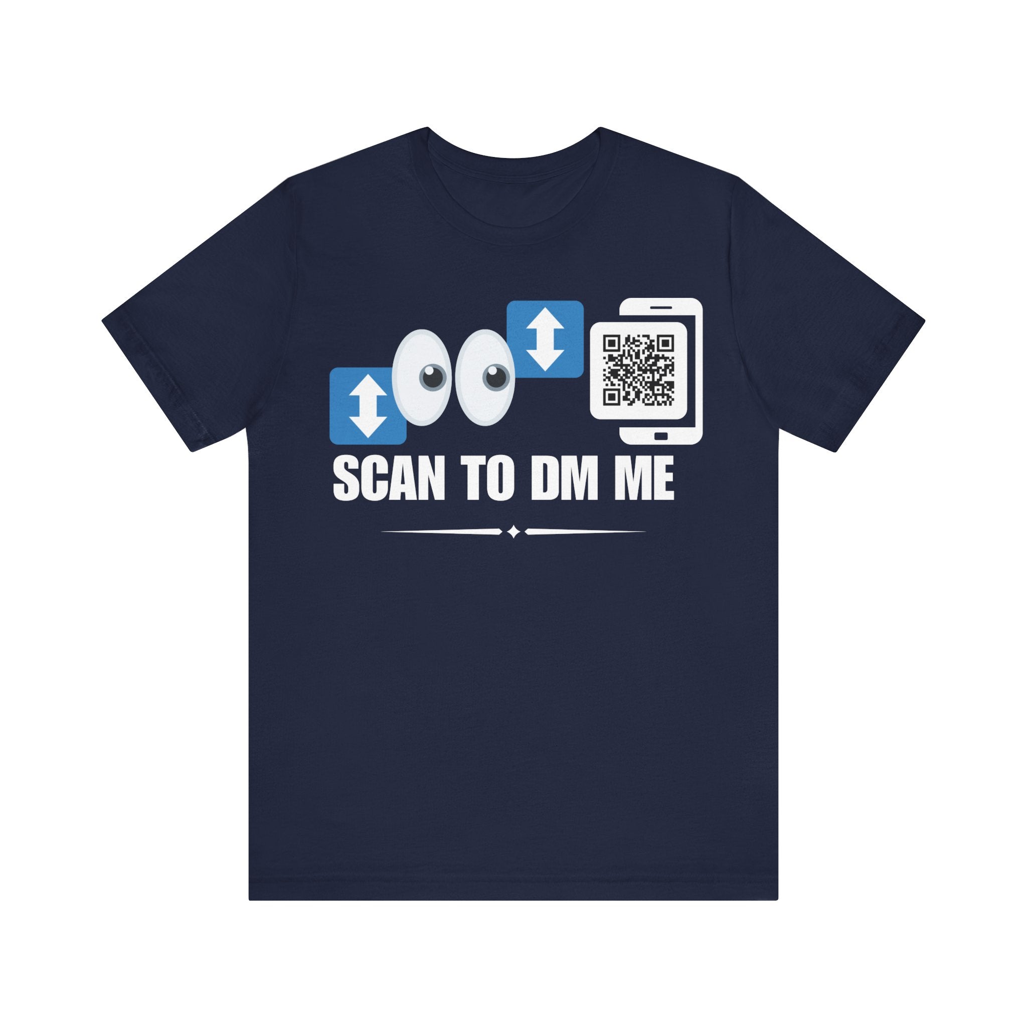 VERS For VERS Emoji QR Contact T-shirt (Single Side Design)