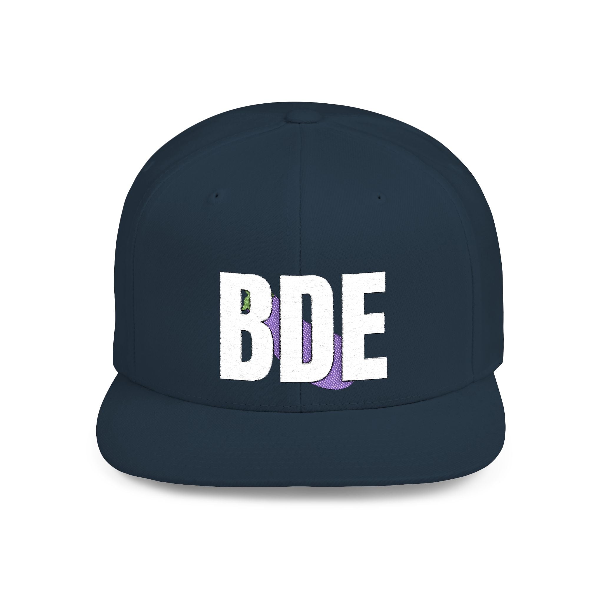 BDE Eggplant Snapback Cap
