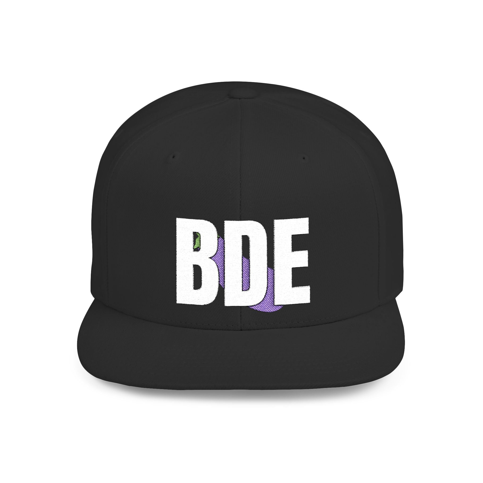 BDE Eggplant Snapback Cap