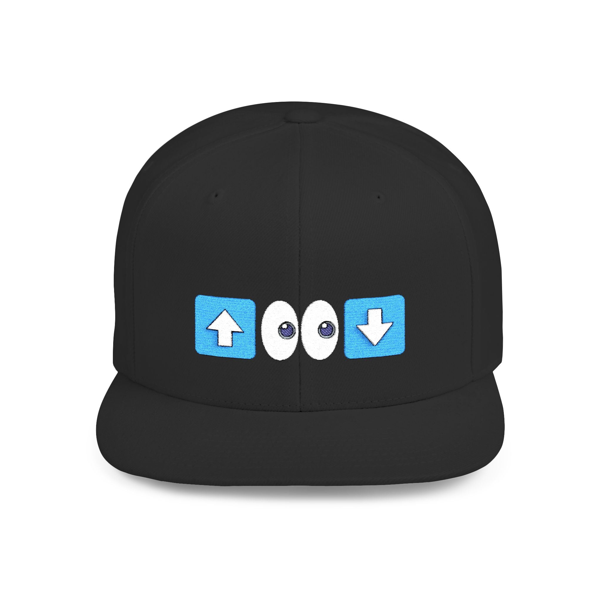 Top Looking For Bottom Emoji Snapback Cap