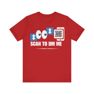 VERS For VERS Emoji QR Contact T-shirt (Single Side Design)