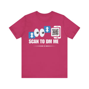 VERS For VERS Emoji QR Contact T-shirt (Single Side Design)