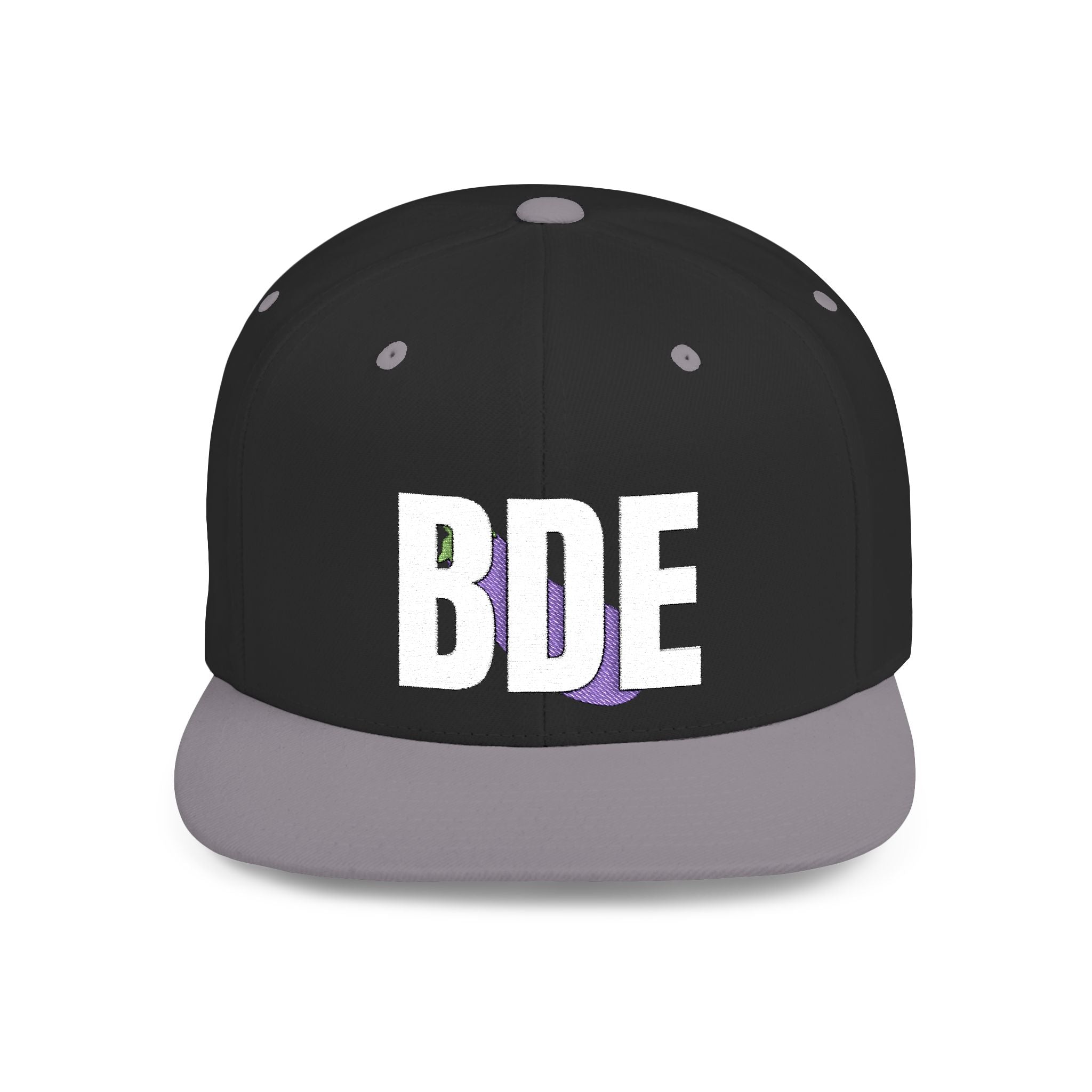 BDE Eggplant Snapback Cap
