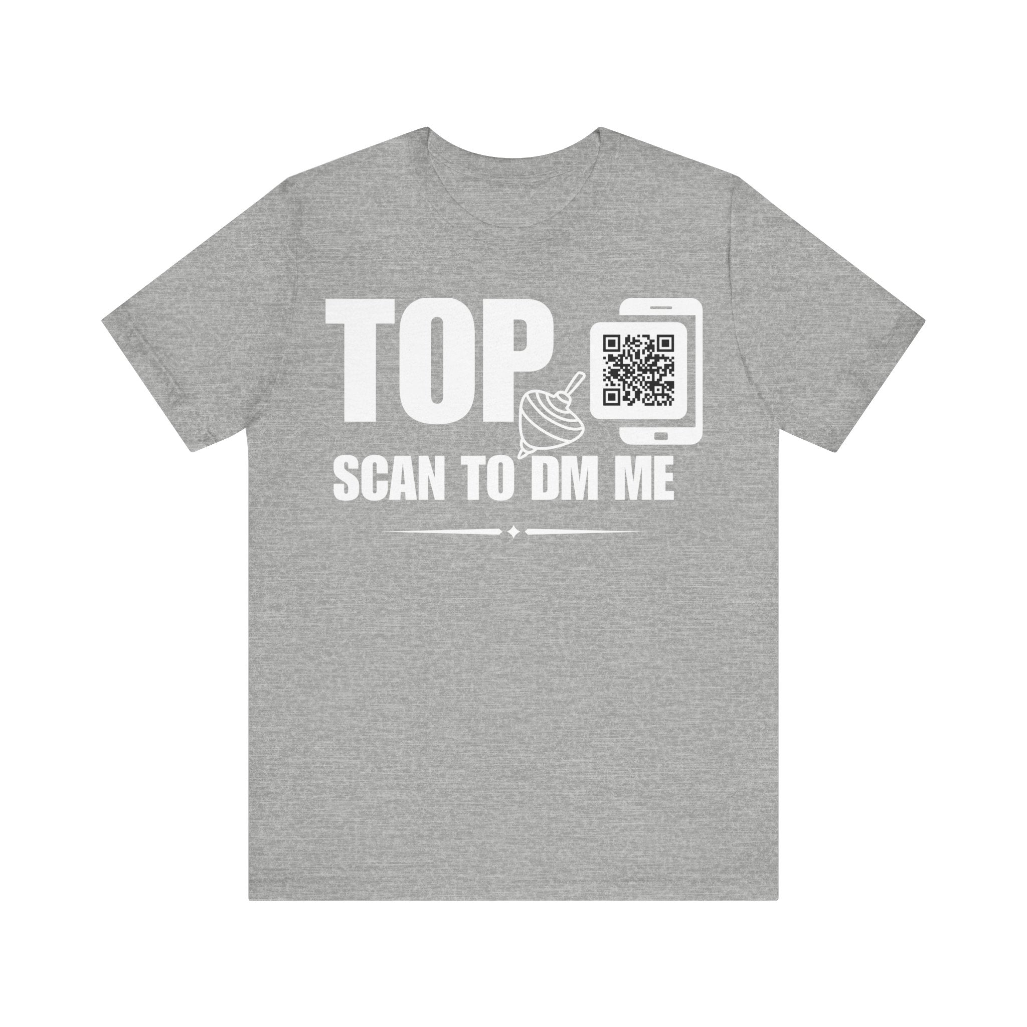 TOP QR Contact T-shirt (Single Side Design)