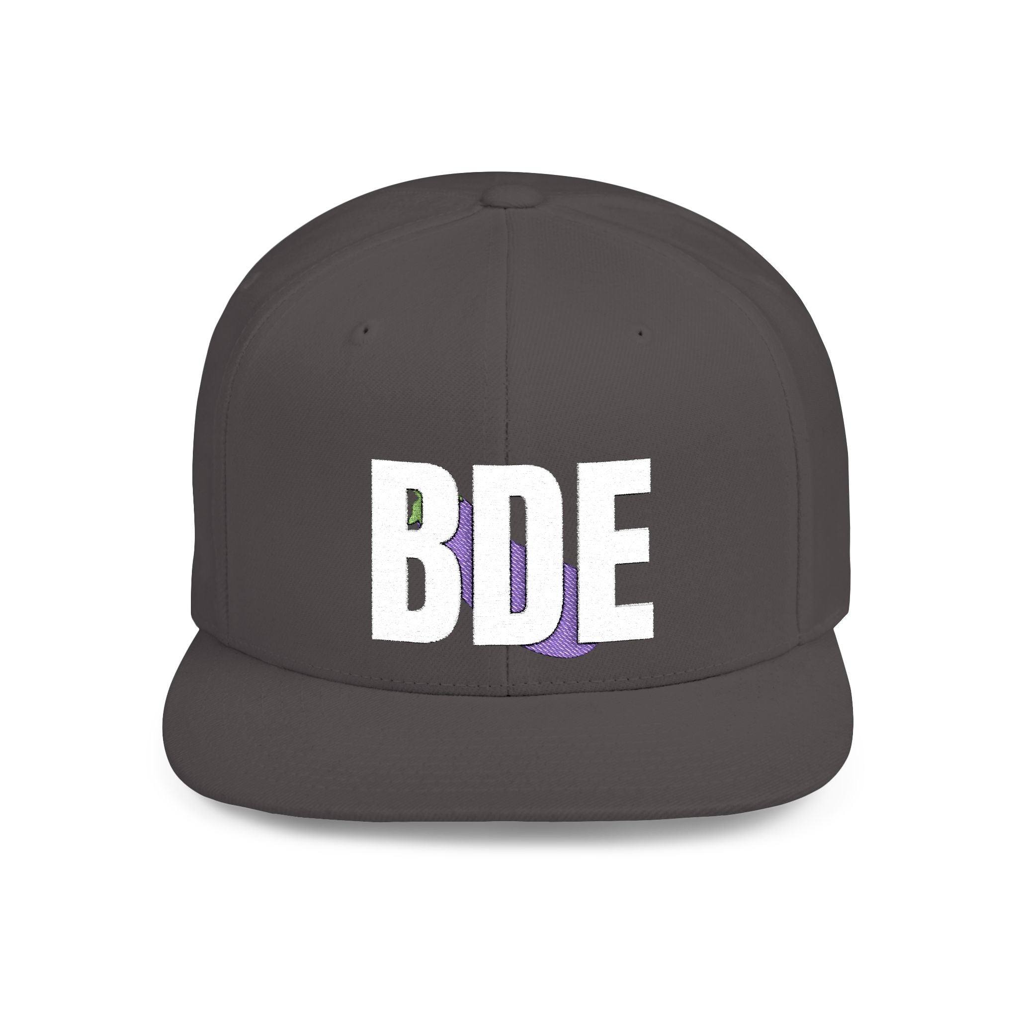 BDE Eggplant Snapback Cap