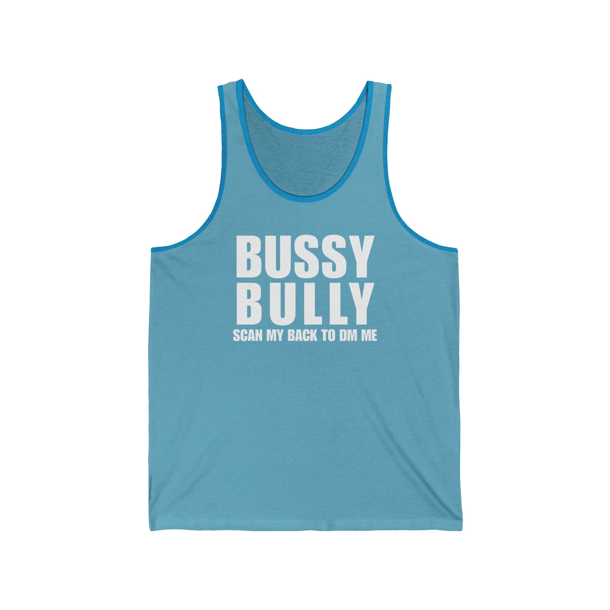 Bussy Bully QR Code Tank Top