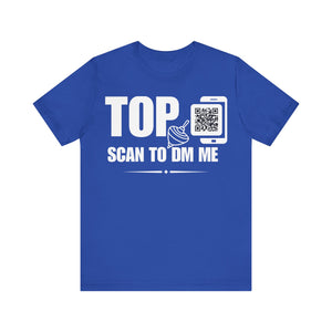 TOP QR Contact T-shirt (Single Side Design)