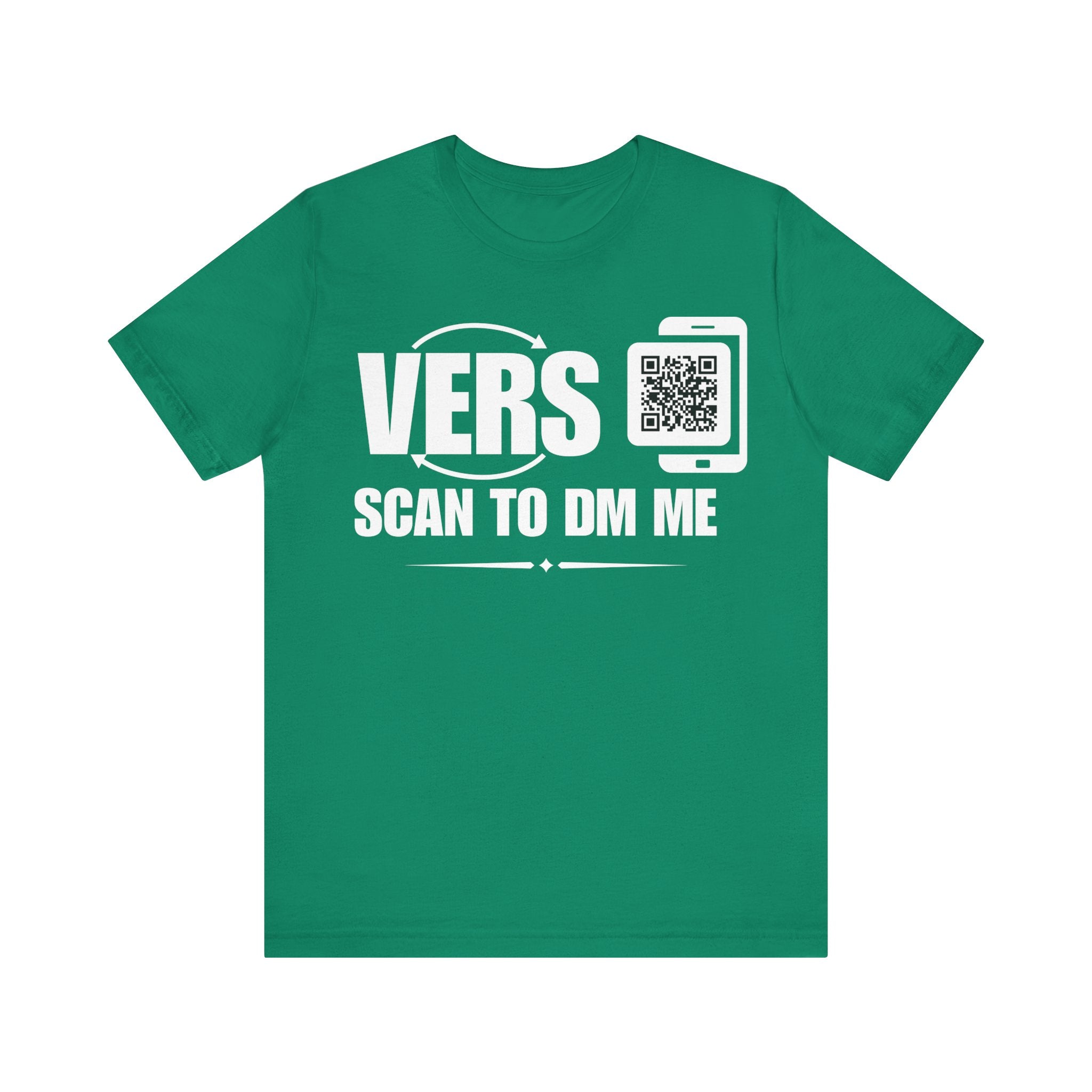 VERS QR Contact T-shirt (Single Side Design)