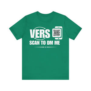 VERS QR Contact T-shirt (Single Side Design)