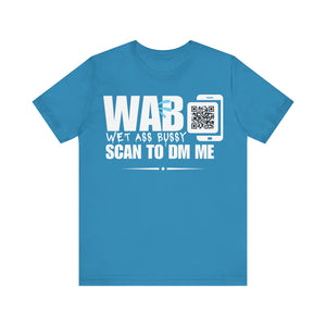 WAB QR Contact T-shirt (Single Side Design)
