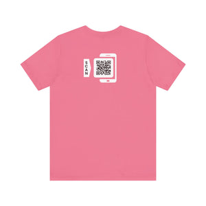 "BTTM" QR CODE Freak Contact T-Shirt (Front & Back Design)
