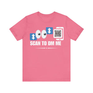 VERS For VERS Emoji QR Contact T-shirt (Single Side Design)