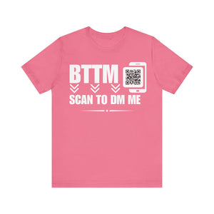 BTTM QR Contact T-shirt (Single Side Design)