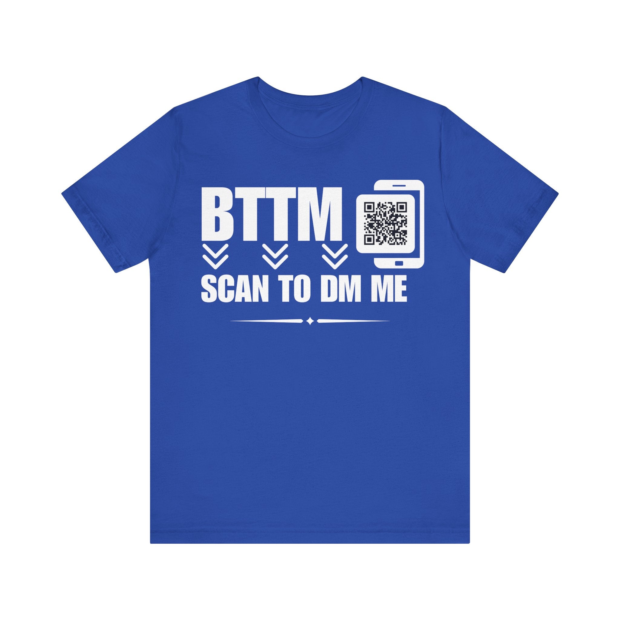 BTTM QR Contact T-shirt (Single Side Design)