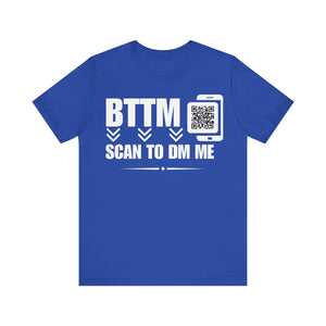 BTTM QR Contact T-shirt (Single Side Design)