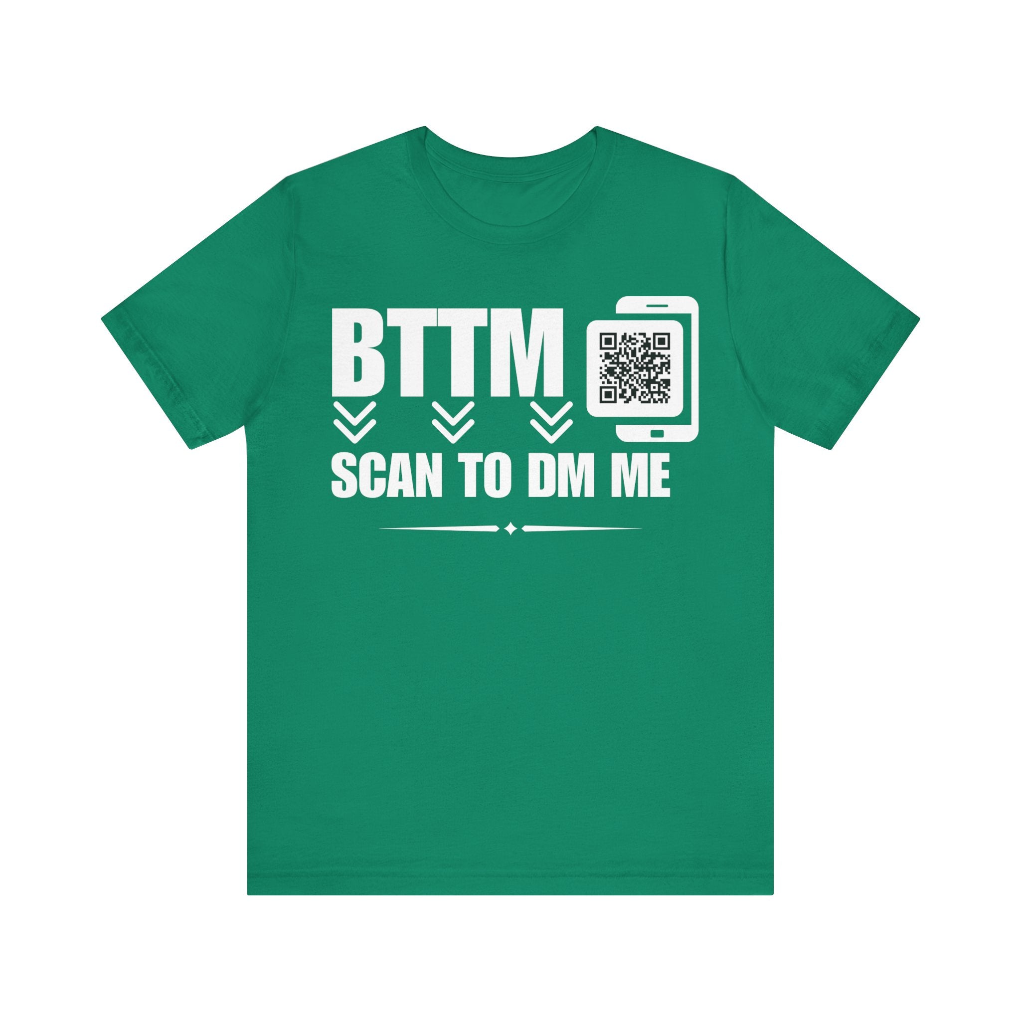 BTTM QR Contact T-shirt (Single Side Design)