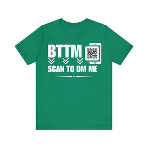 BTTM QR Contact T-shirt (Single Side Design)