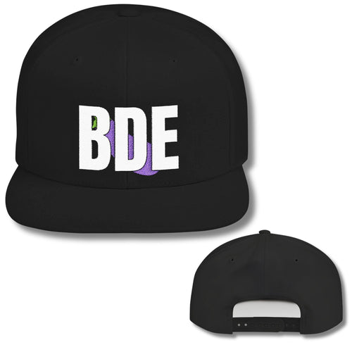 BDE Eggplant Snapback Cap