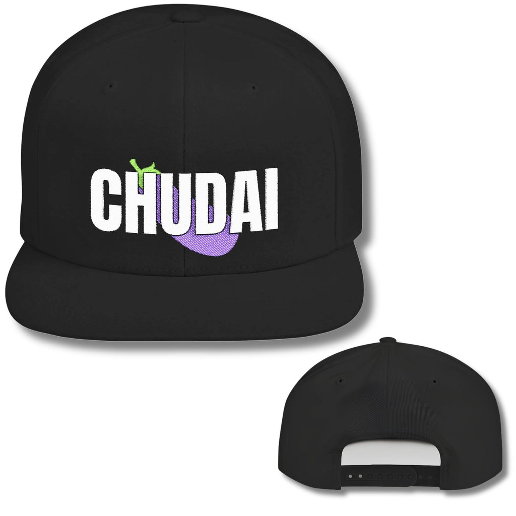 Top Chudai Eggplant Snapback Cap