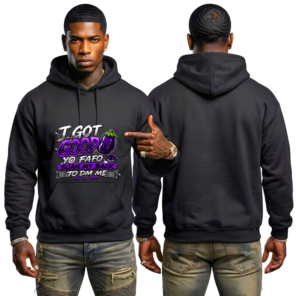 I Got Good Eggplant Master Hoodie