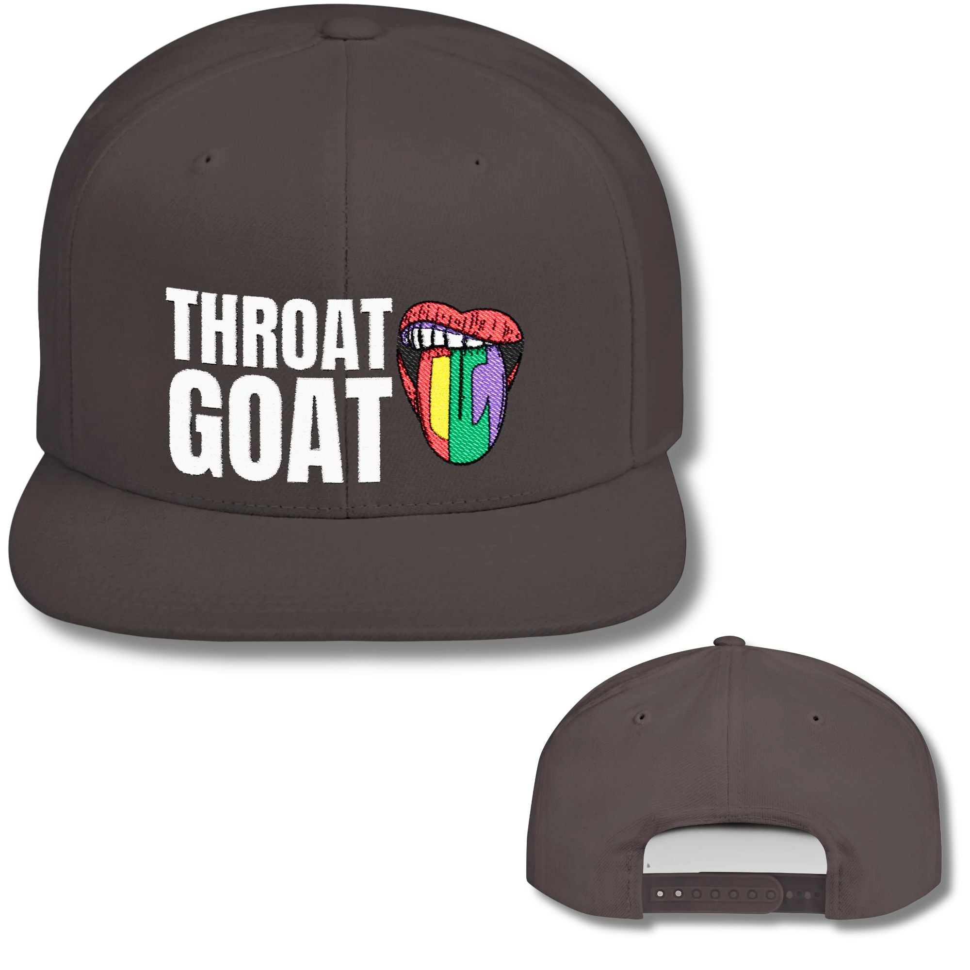 Throat Goat Snapback Cap