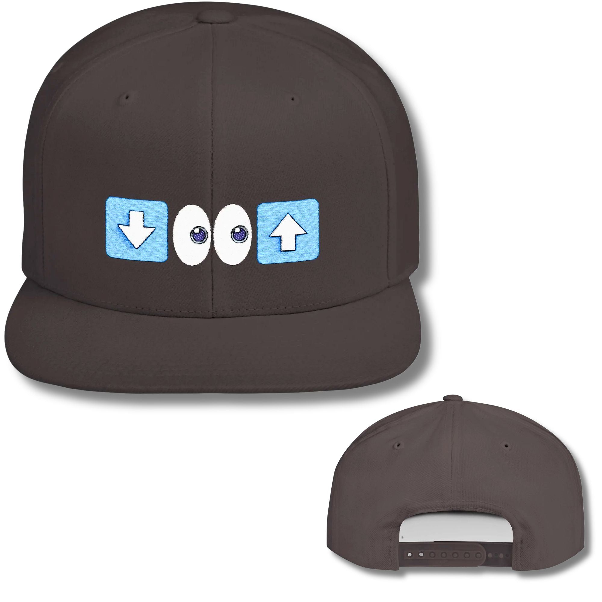 Versatile Top Emoji Snapback Cap