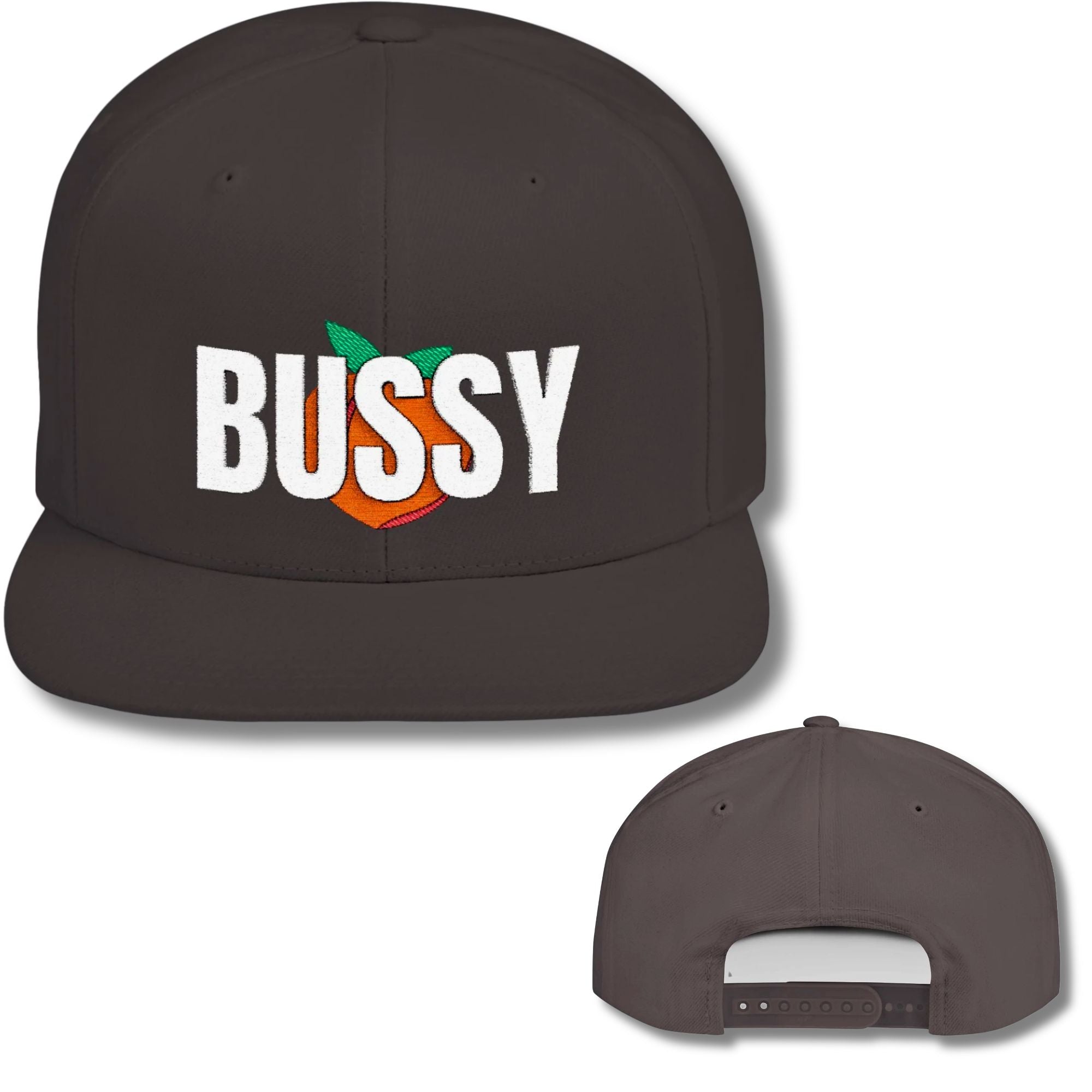 Bussy Peach Snapback Cap