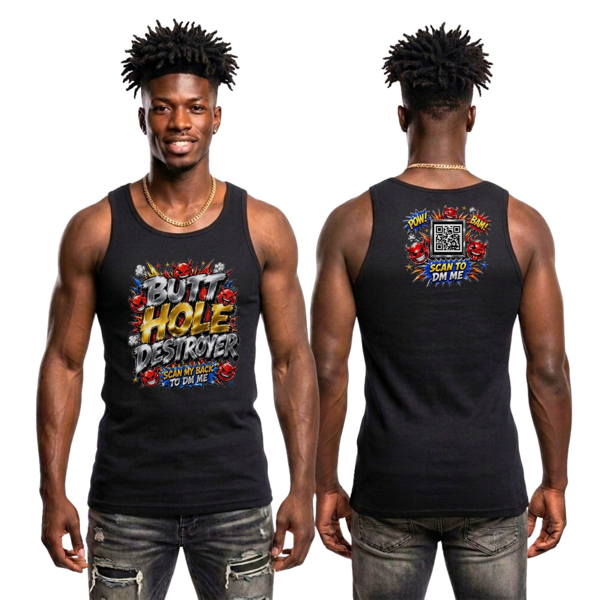 Butt Hole Destroyer Tank Top