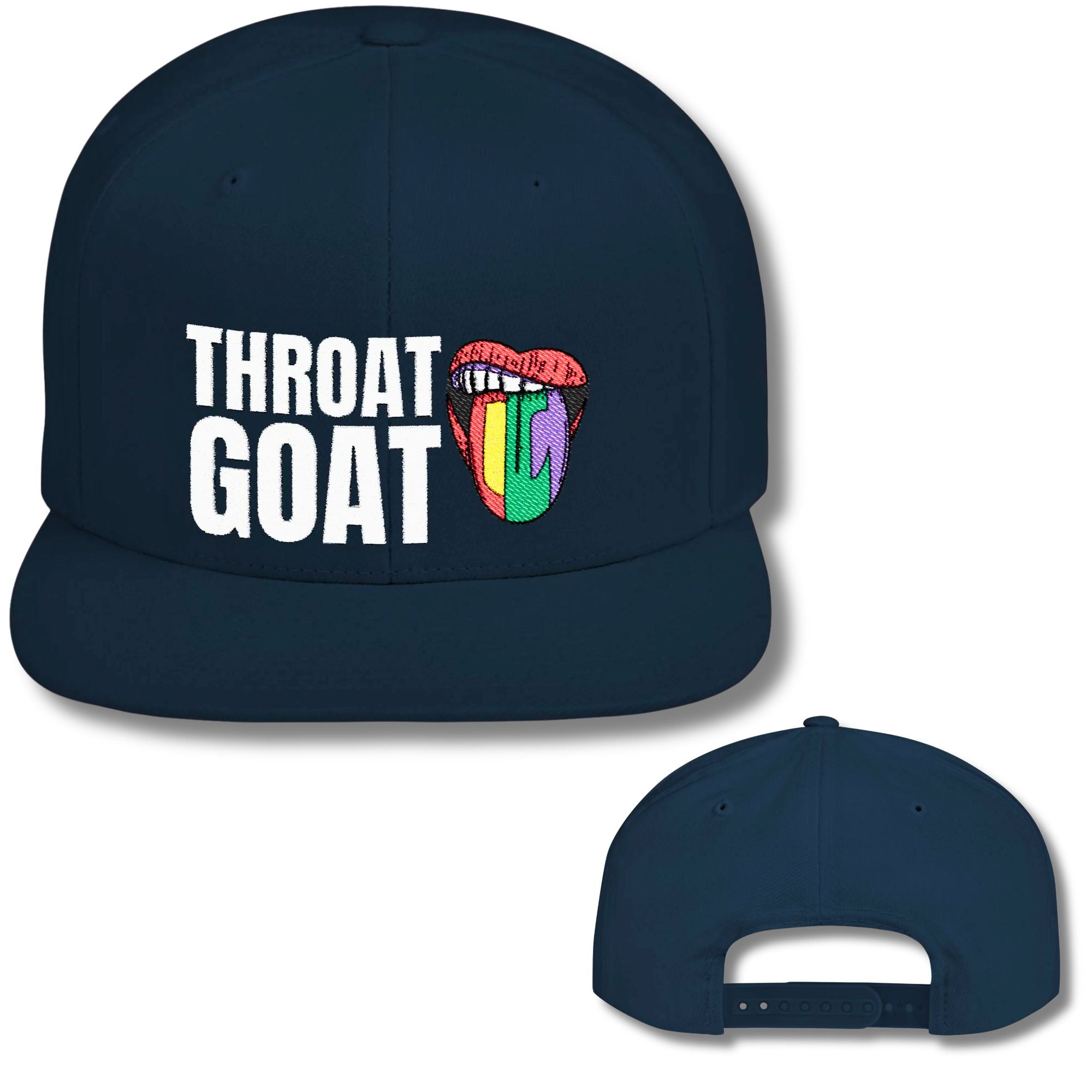 Throat Goat Snapback Cap
