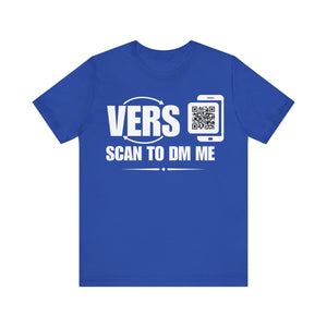VERS QR Contact T-shirt (Single Side Design)