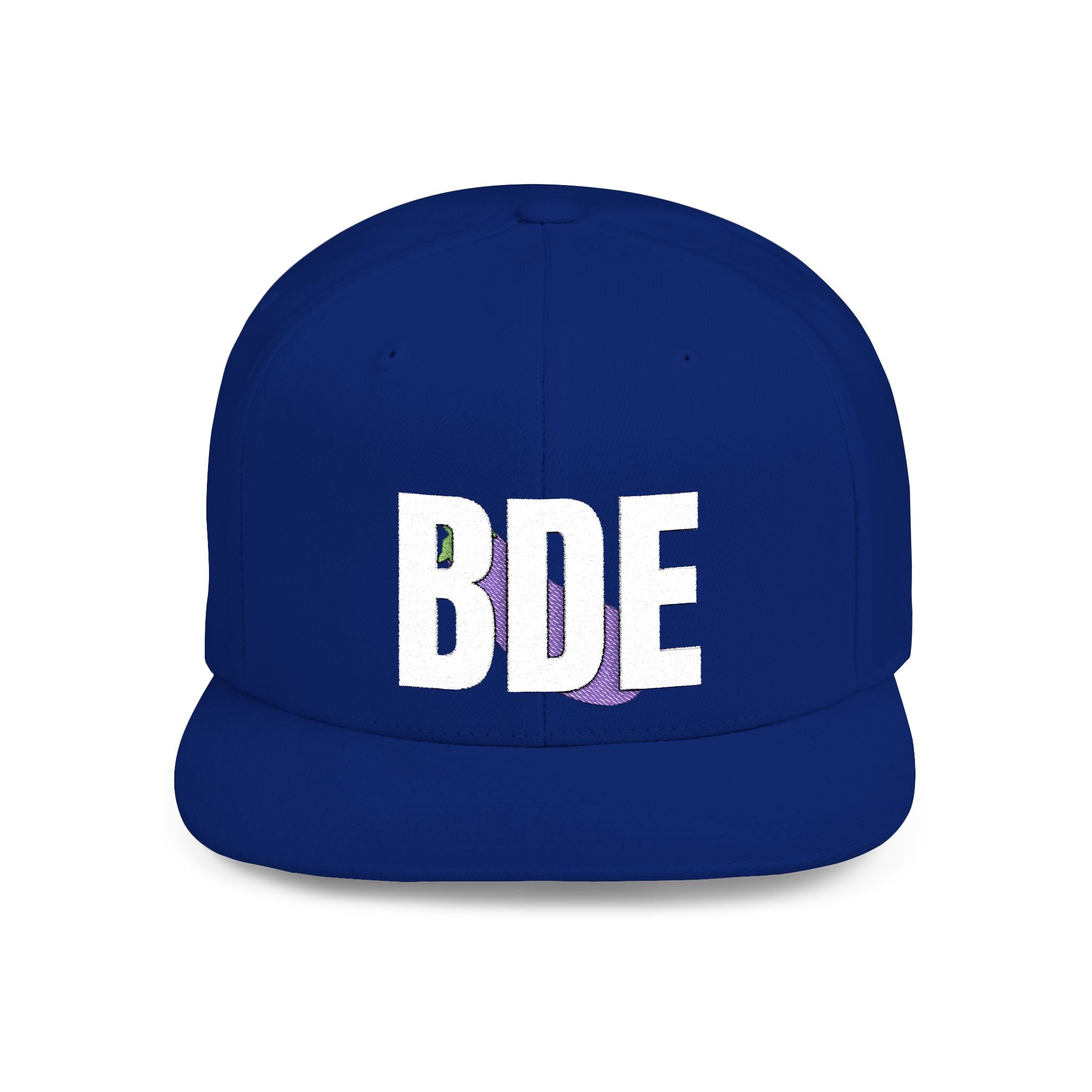BDE Eggplant Snapback Cap