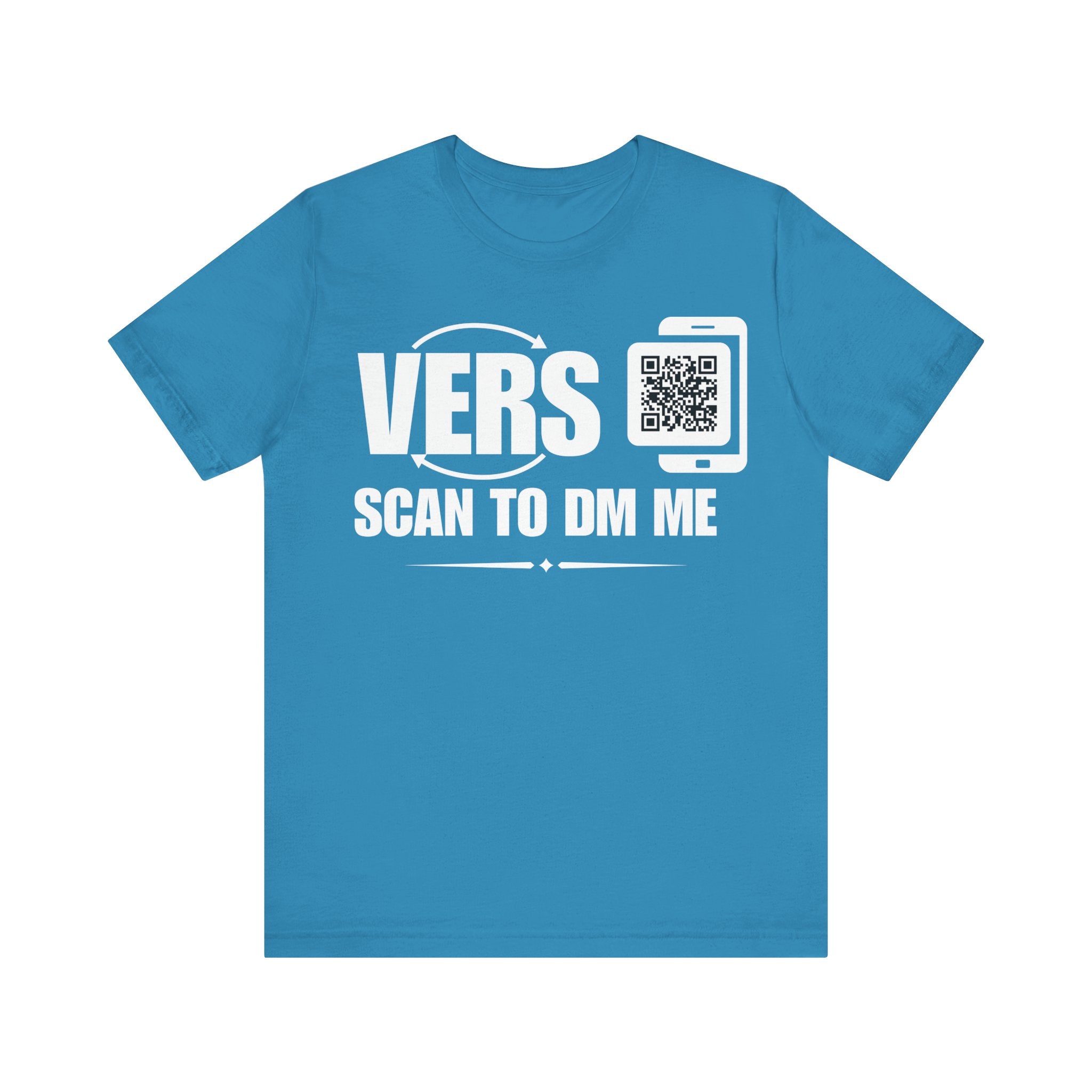 VERS QR Contact T-shirt (Single Side Design)