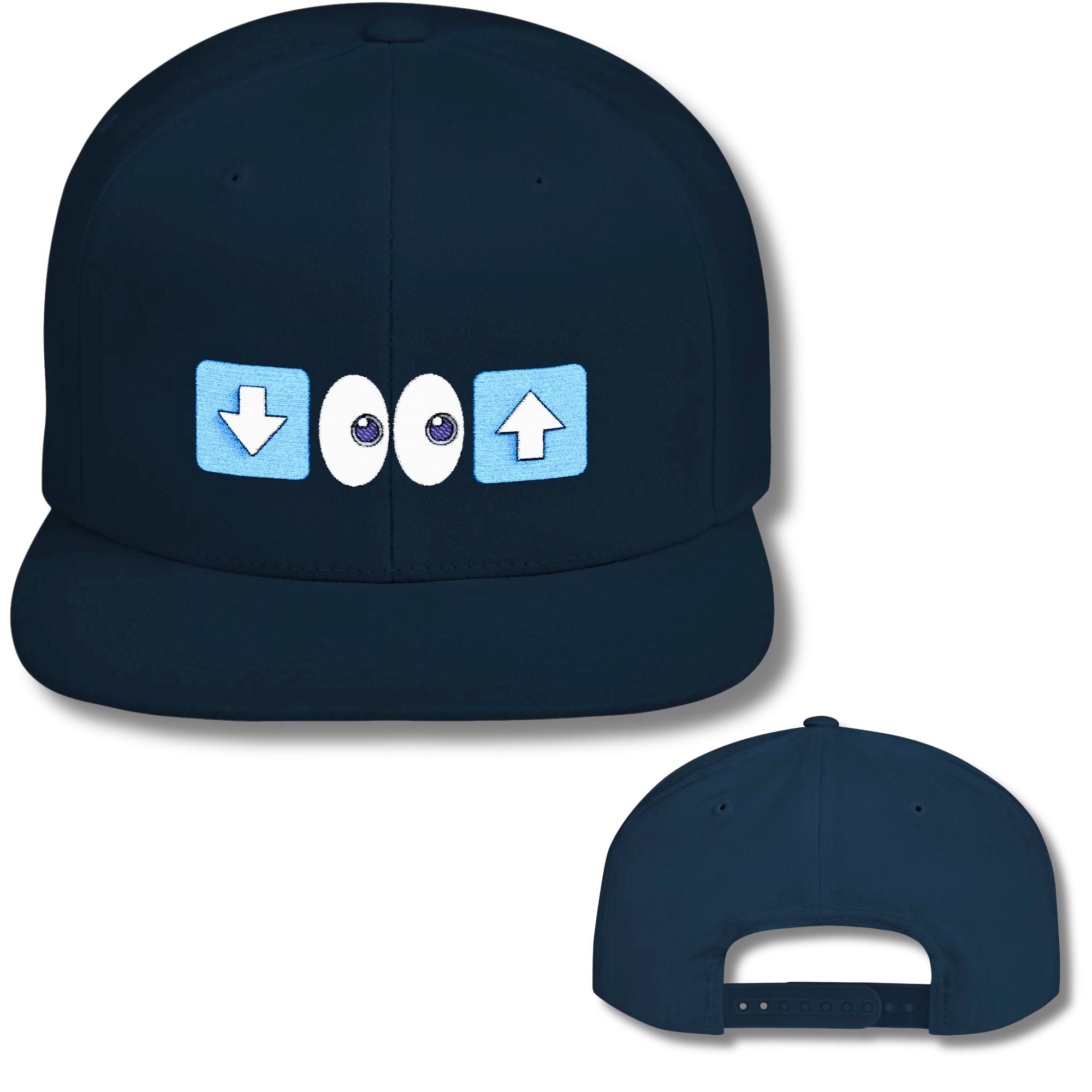 Versatile Top Emoji Snapback Cap
