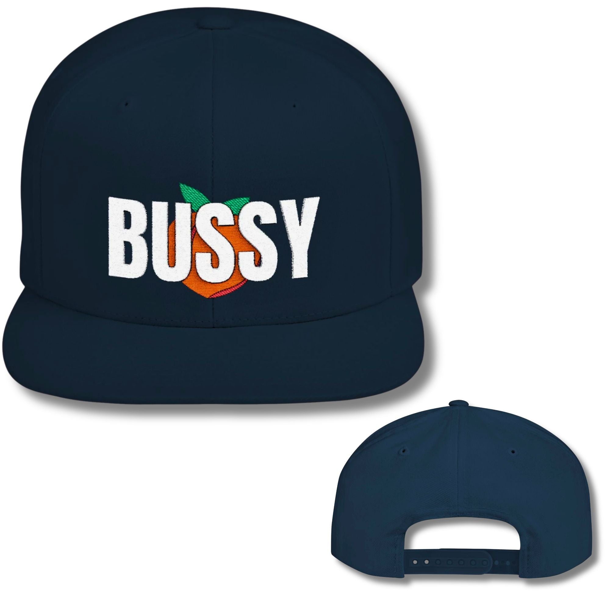 Bussy Peach Snapback Cap
